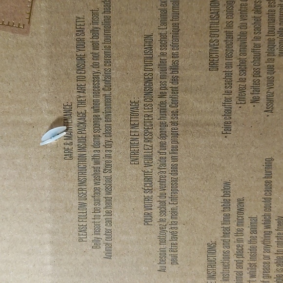 Little Toasties| NWOT Owl Stuffed Animal With Warming Pouch - Picture 5 of 11